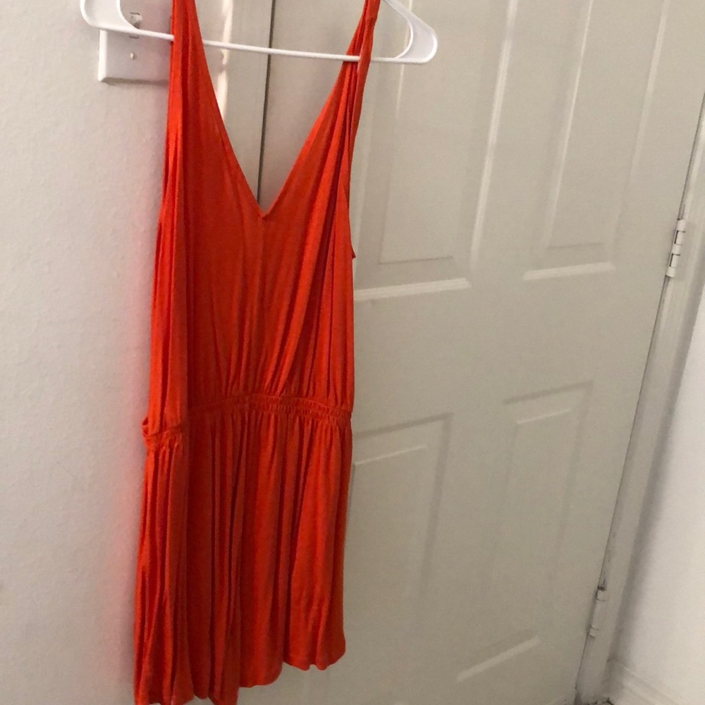Red orange romper - Picture 4 of 4